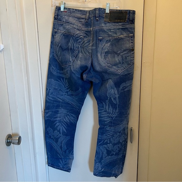 Diesel Co Men’s Narrot Carrot Regular 0812W Denim Jeans-Size 30 - Picture 2 of 12